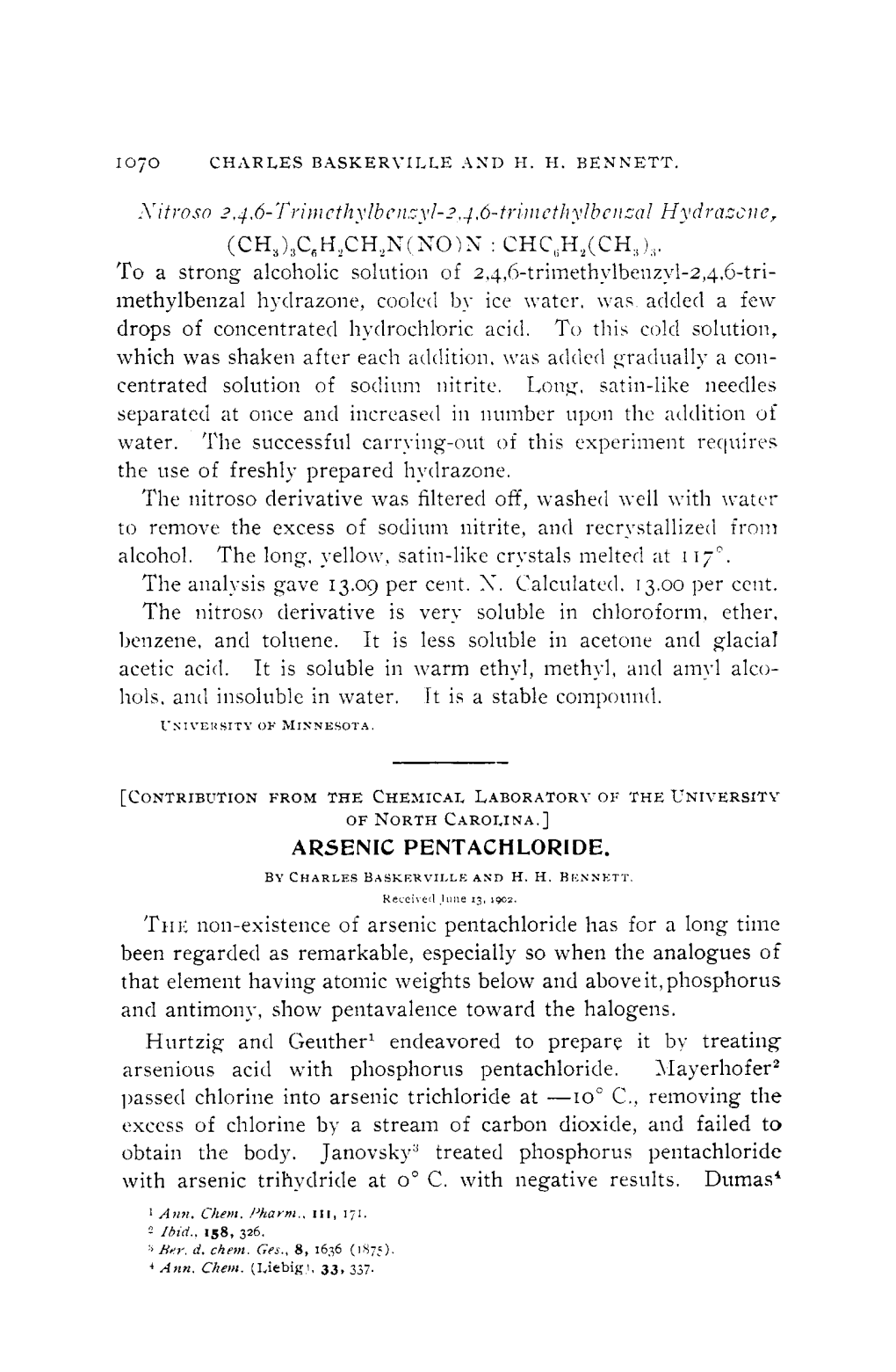 Arsenic Pentachloride