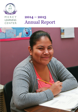 2014 – 2015 Annual Report Mission