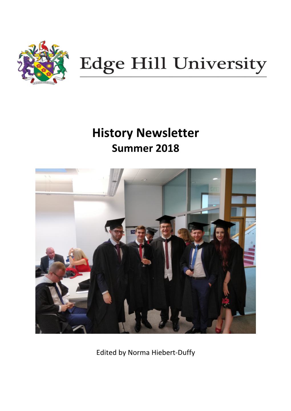 History Newsletter Summer 2018