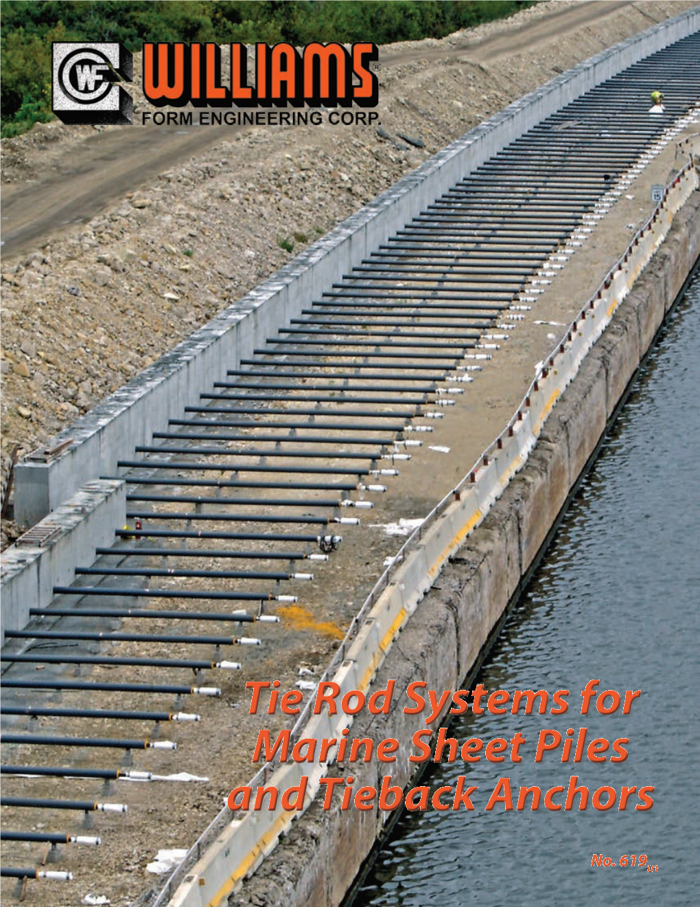 Tie Rod Systems for Marine Sheet Piles and Tieback Anchors