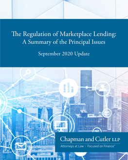 The Regulation of Marketplace Lending
