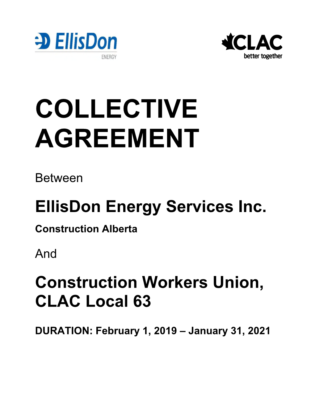 Collective Agreement