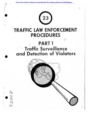 "'Traffic Law Enforcement Procedures \ Part 1
