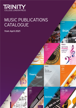 Music Publications Catalogue