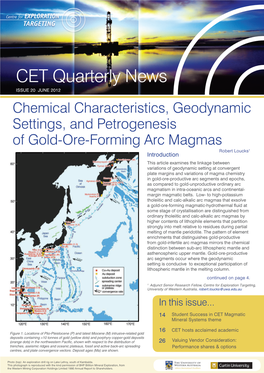 CET Quarterly News