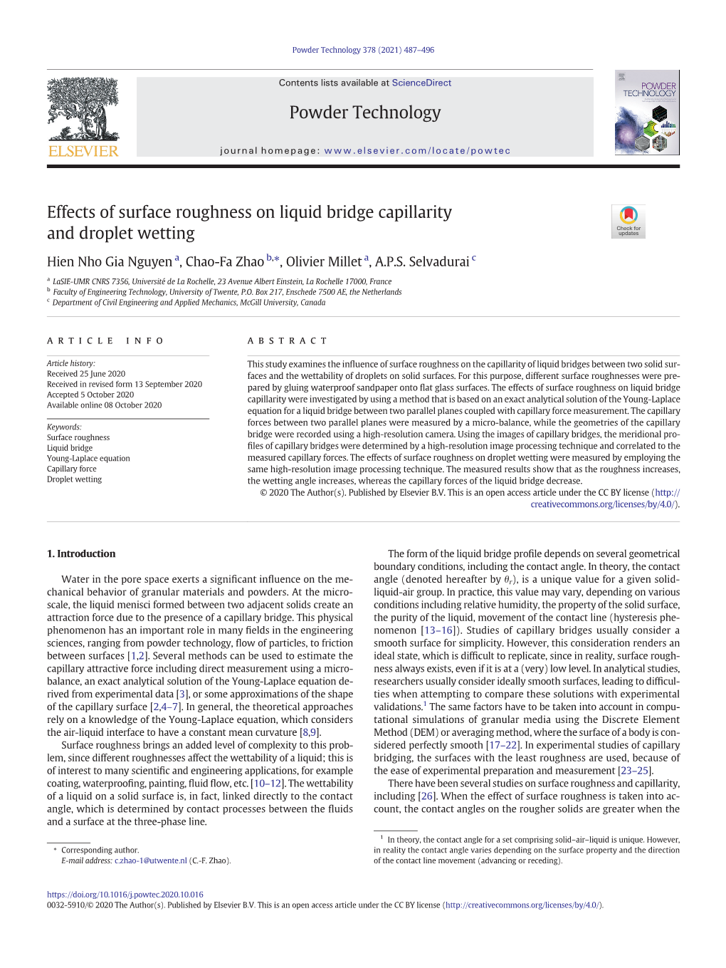 Effects of Surface Roughness on Liquid Bridge Capillarity and Droplet Wetting