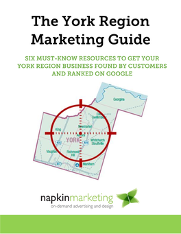 The Ultimate Tipsheet to Marketing Your Business in York Region