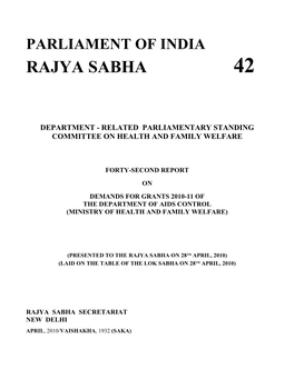 Rajya Sabha 42