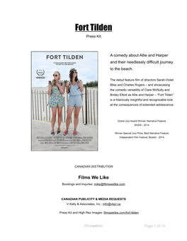 Fort Tilden Press Kit