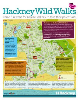 Three Fun Walks for Kids in Hackney to Take Their Parents