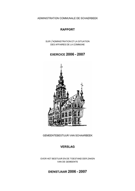 Jaarverslag 2006-2007