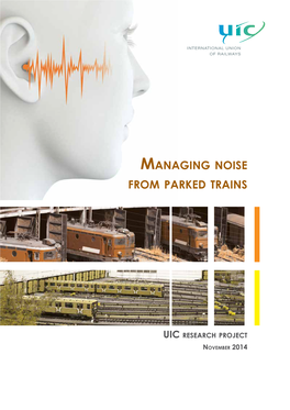 UIC Managing Noise from Parked Trains Report