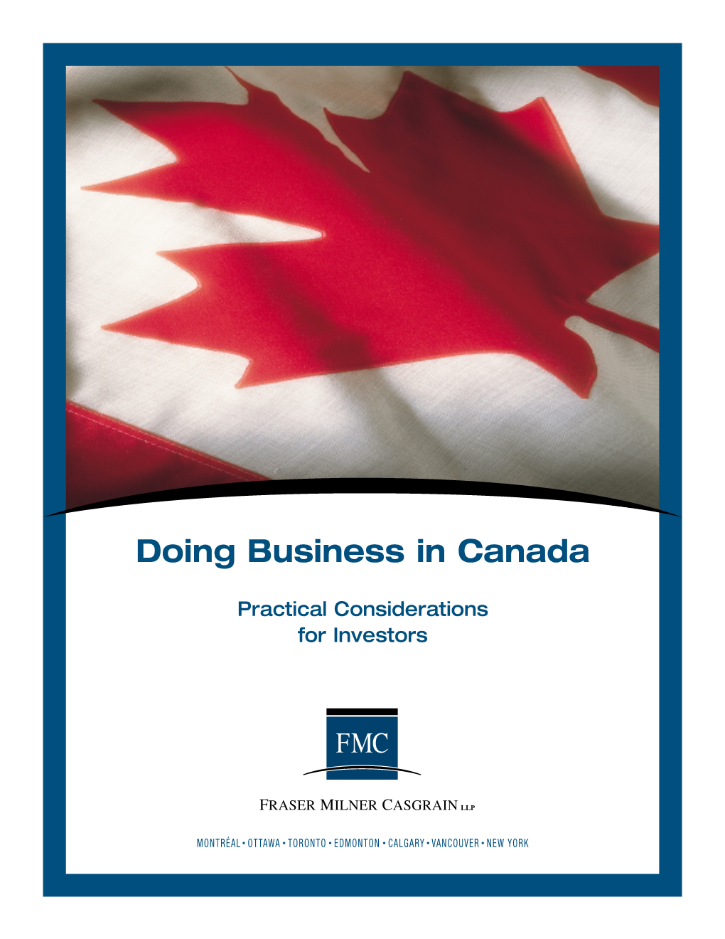 Doing Business in Canada