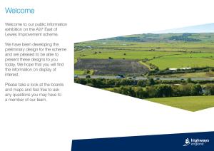 Our Public Information Exhibition on the A27 East of Lewes Improvement Scheme