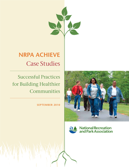NRPA ACHIEVE Case Studies