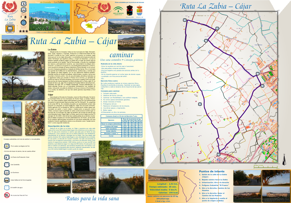 Ruta La Zubia – Cájar As Fr Fr Er