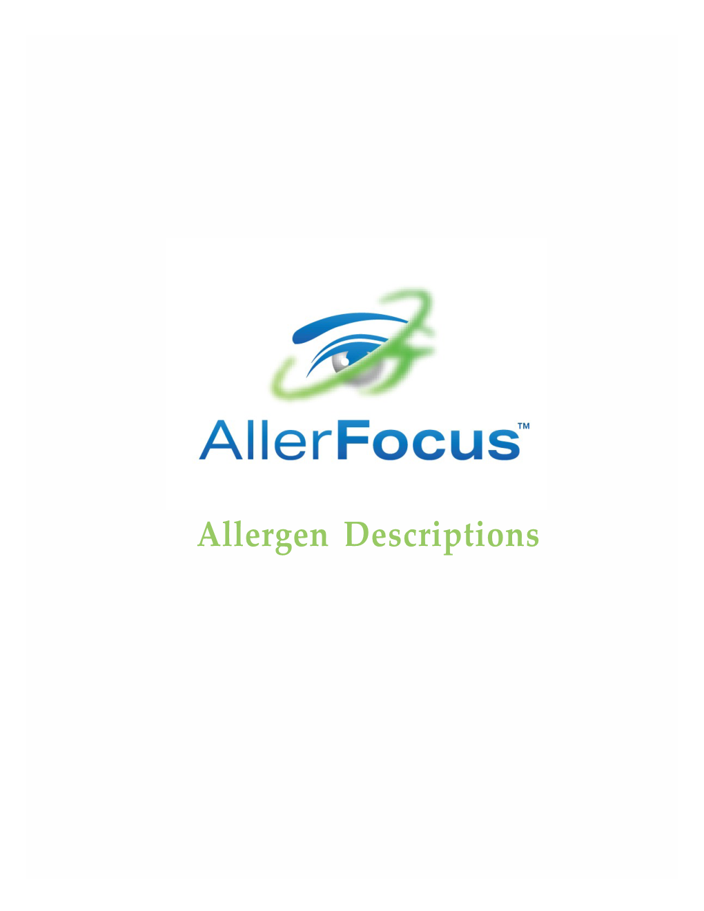 Allergen Descriptions