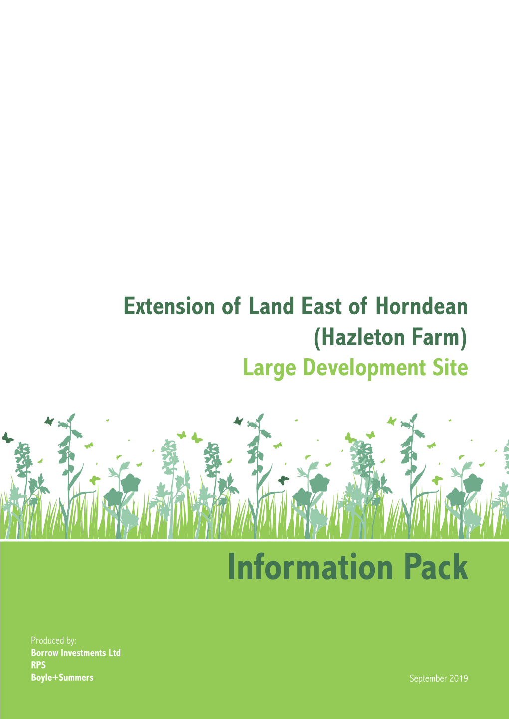 Extension to Land East of Horndean Information Pack