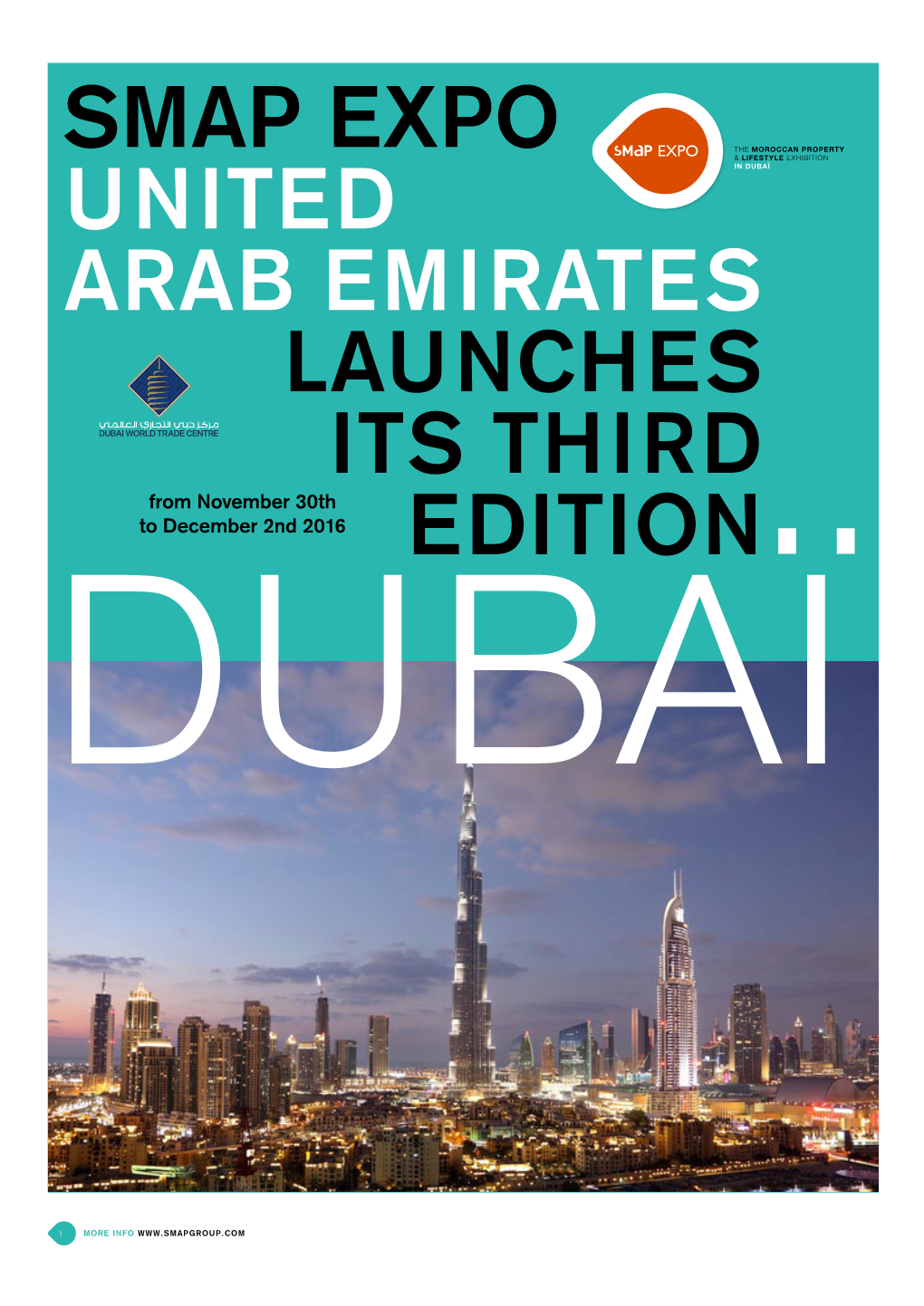 Smap Expo United Arab Emirates Launches Its Third Édition Dubaï