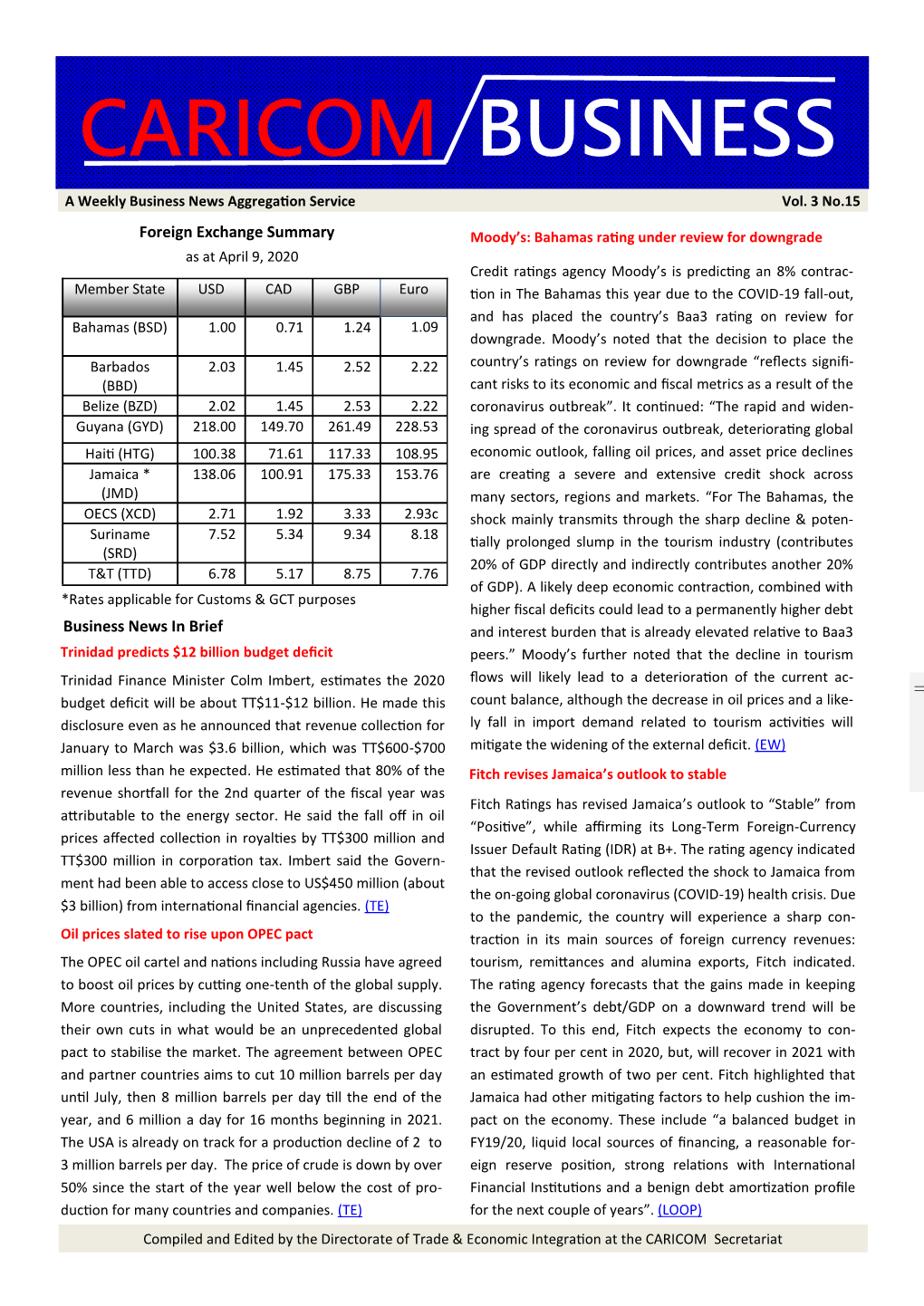 CARICOM-Business-10-April-2020