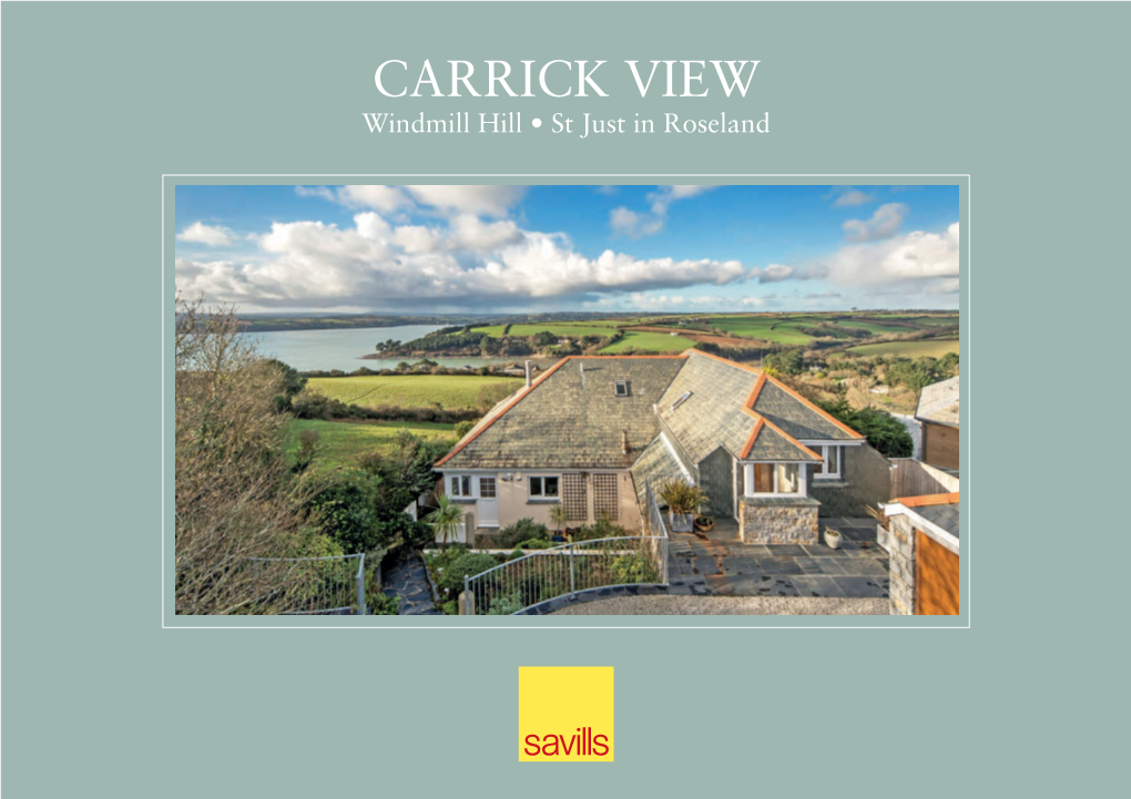 CARRICK VIEW 6Pp Savt.Indd