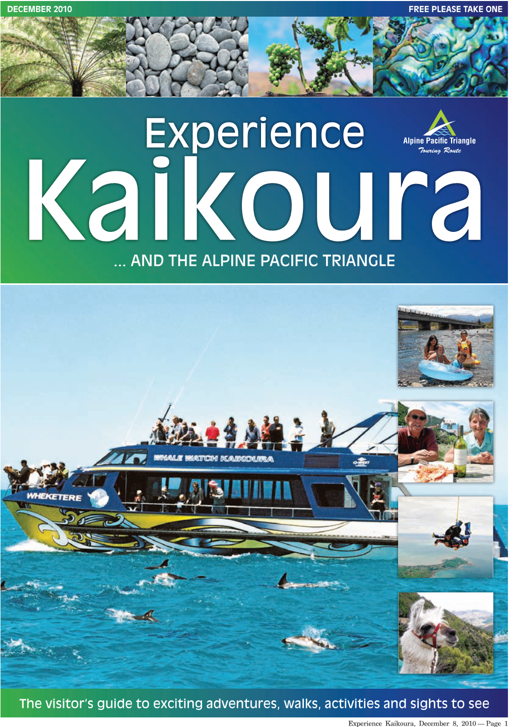 Experience Alpine Paciﬁ C Triangle Kaikouratouring Route