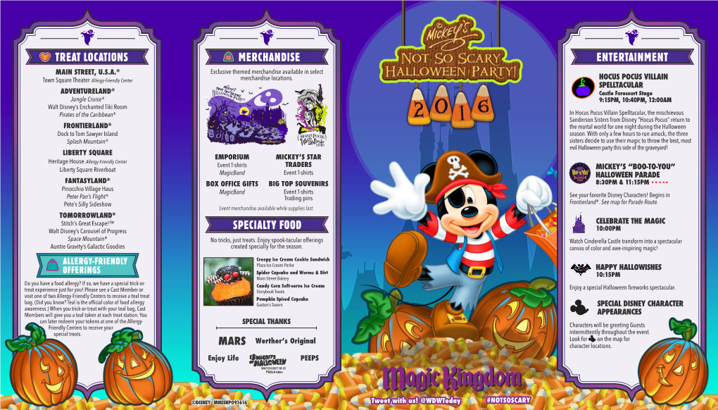 Treat Locations Merchandise Entertainment Specialty