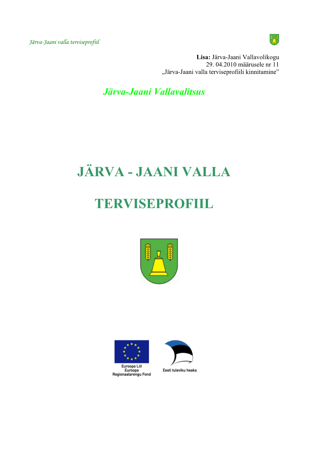 Järva-Jaani Valla Terviseprofiil