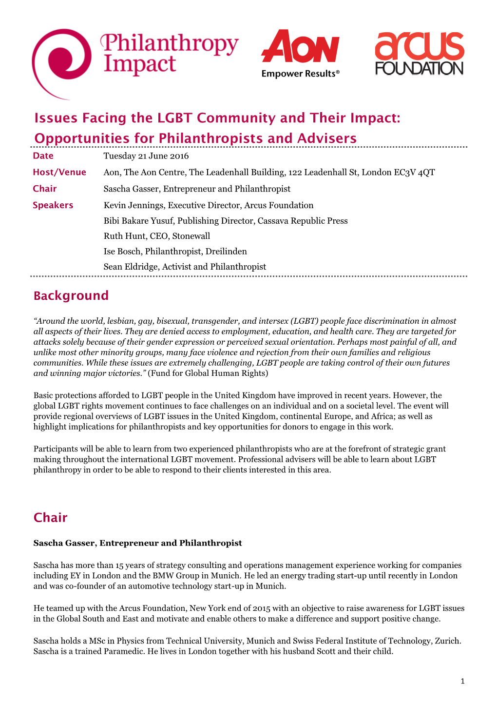 Issues Facing the LGBT Community and Their