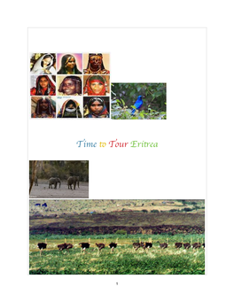 Tourism in Eritrea Will Contribute to the Country’S Revenue and Development of the Economy