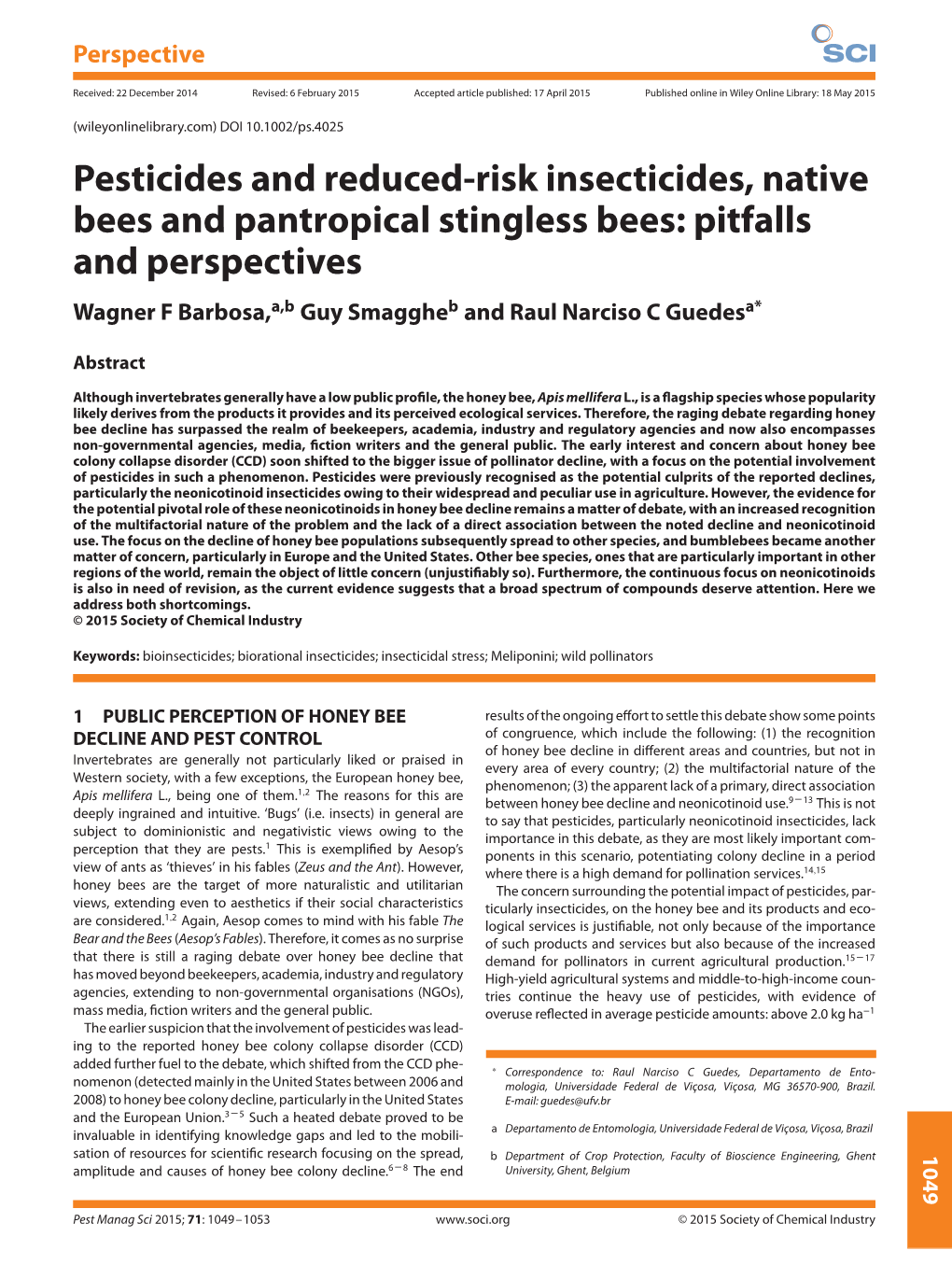 Pesticides and Reduced-Risk Insecticides, Native Bees And