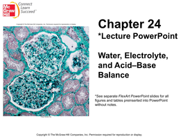 Chapter 24 *Lecture Powerpoint
