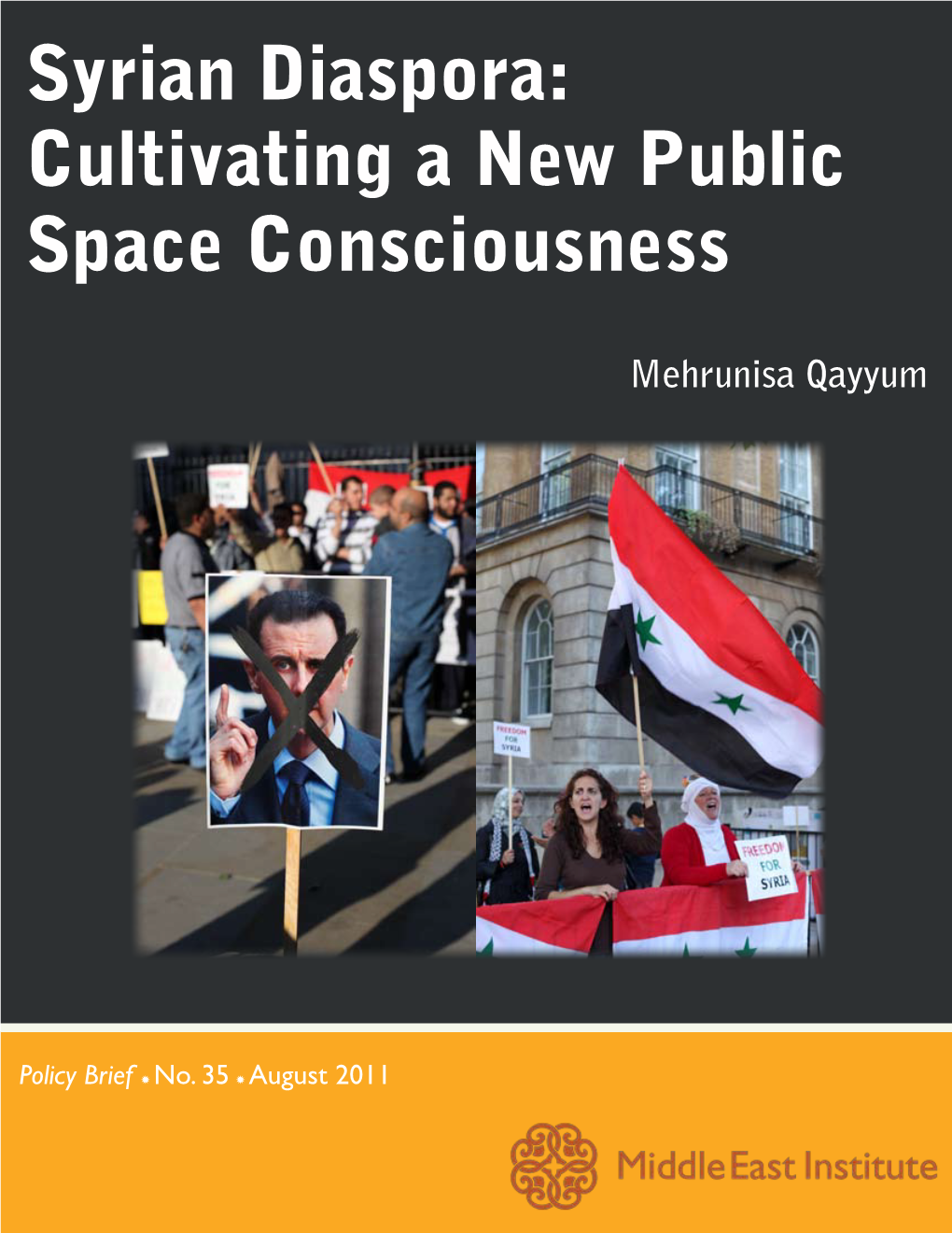 Syrian Diaspora: Cultivating a New Public Space Consciousness