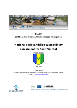 Download the Report on Landslide Inventory and Susceptibility