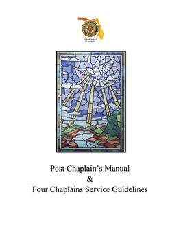 Post Chaplain's Manual & Four Chaplains Service Guidelines