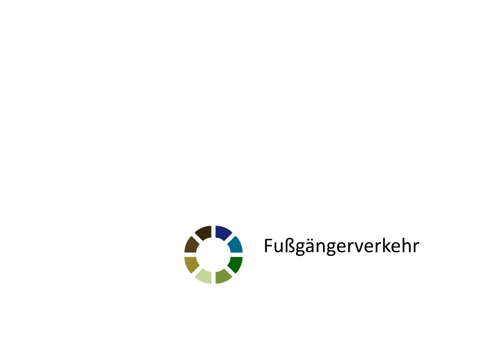 Fußgängerverkehr 2 Gruppe 5 Für Den Inhalt Verantwortlich