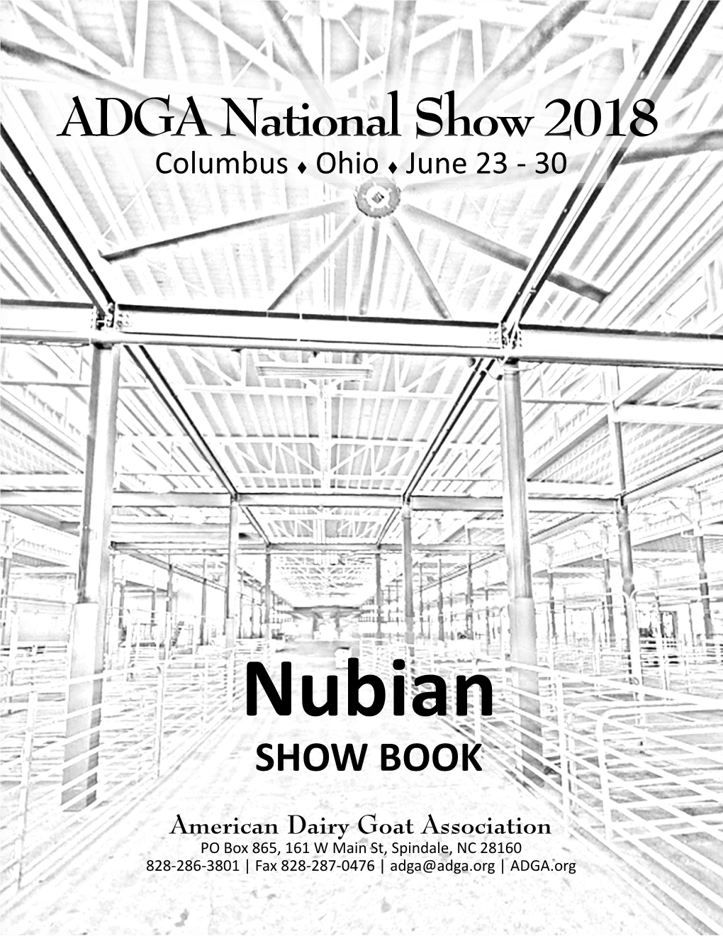 Nubian Show Book 2018