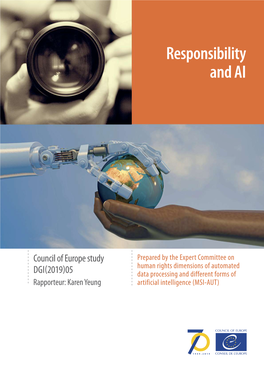 Responsibility and AI: a Study of the Implications of Advanced Digital Technologies