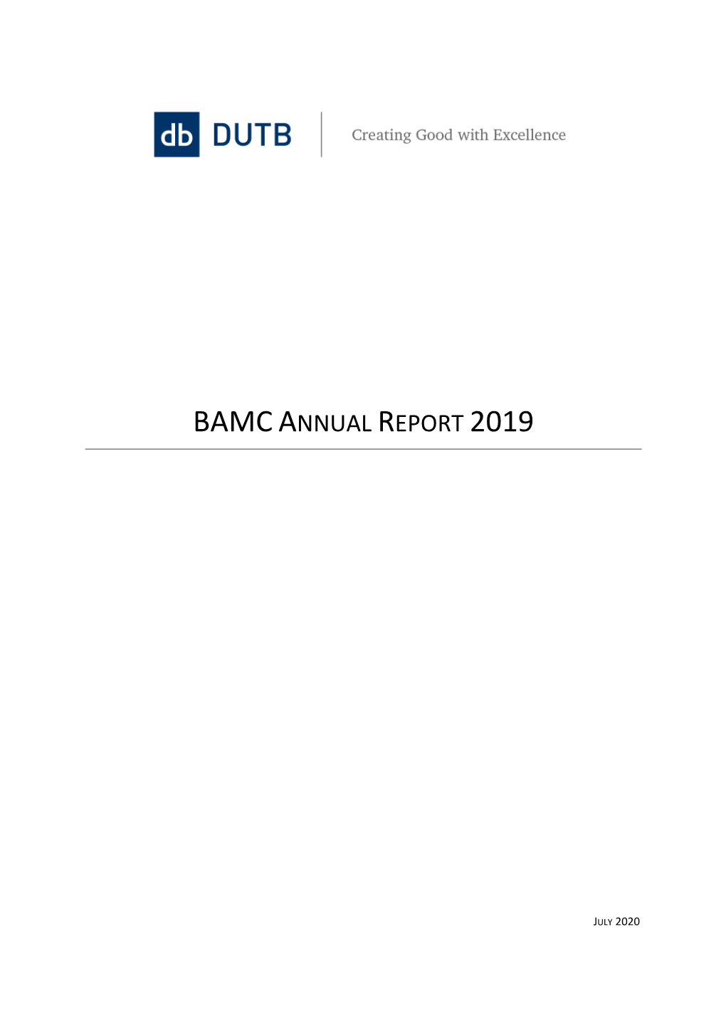 Bamcannual Report 2019