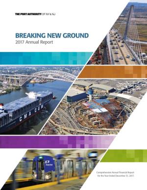 Breaking New Ground 2017 Annual Report