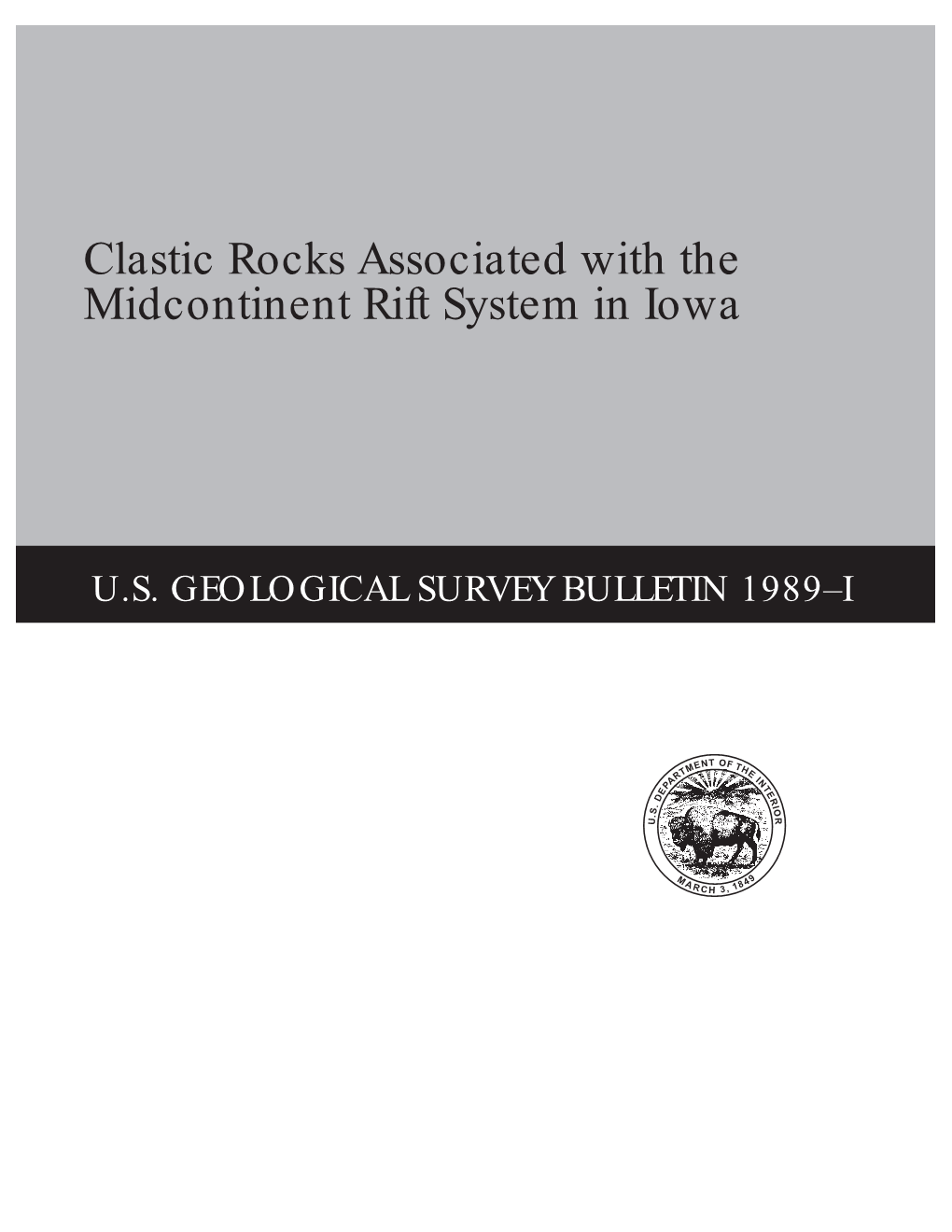 Clastic Rocks Associated with the Midcontinent Rift System in Iowa