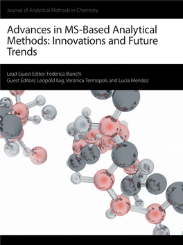 Advances in MS-Based Analytical Methods: Innovations and Future Trends
