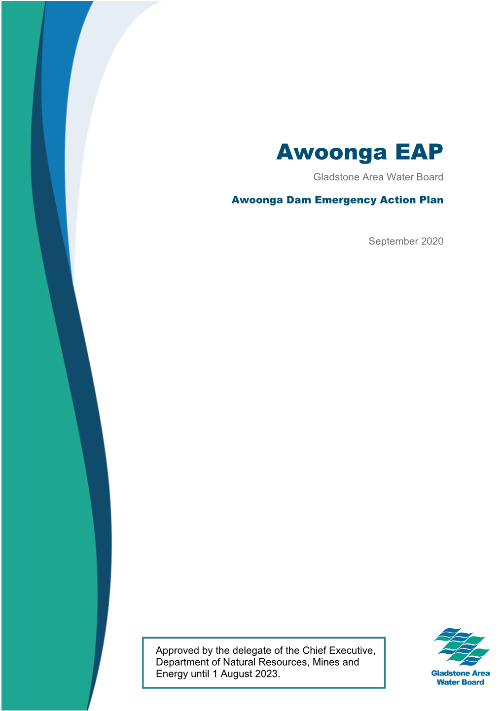 Awoonga Dam Emergency Action Plan