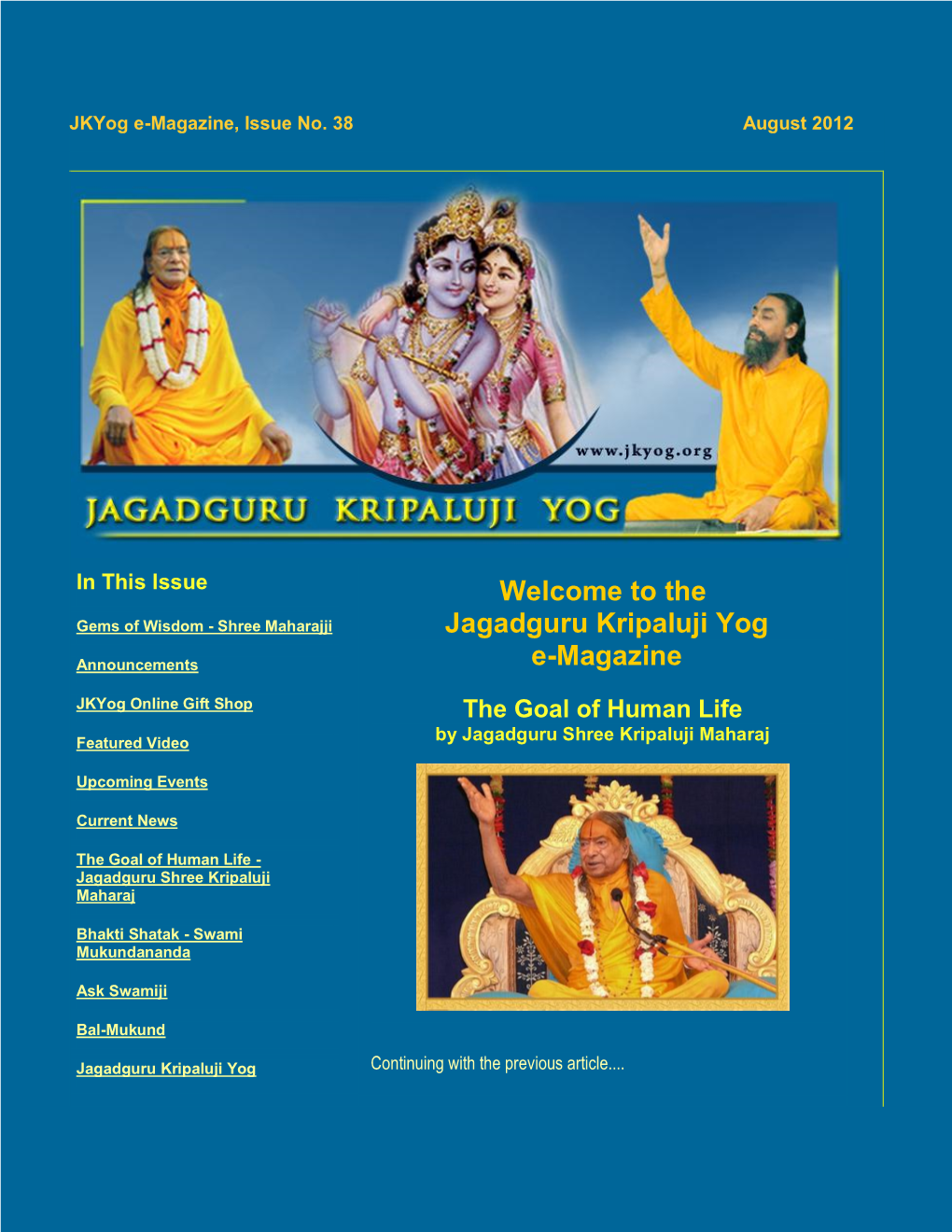 Jagadguru Kripaluji Yog