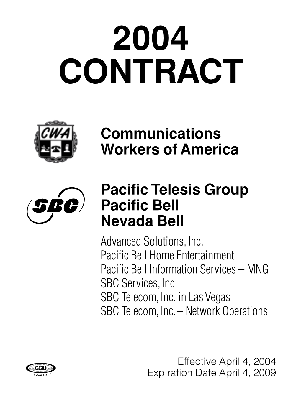 2004 Contract