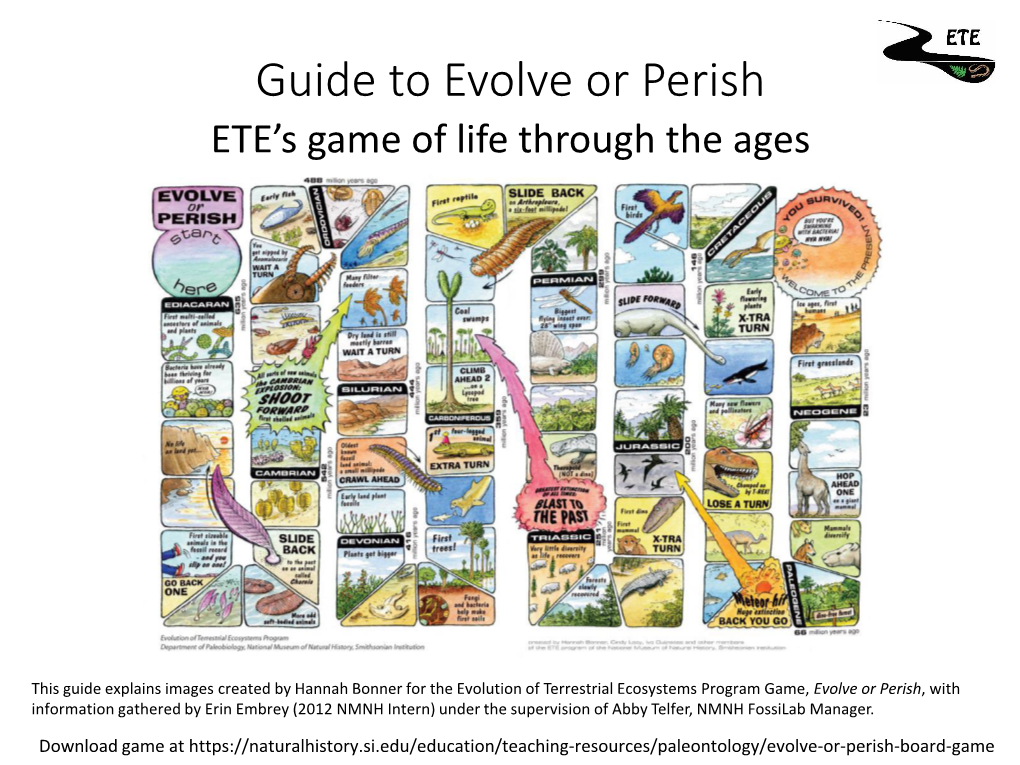 Guide to Evolve Or Perish ETE’S Game of Life Through the Ages