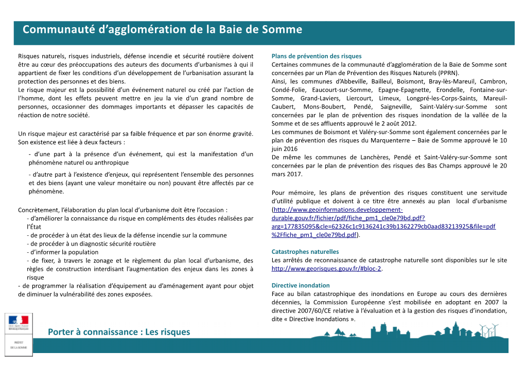 Communauté D'agglomération De La Baie De Somme