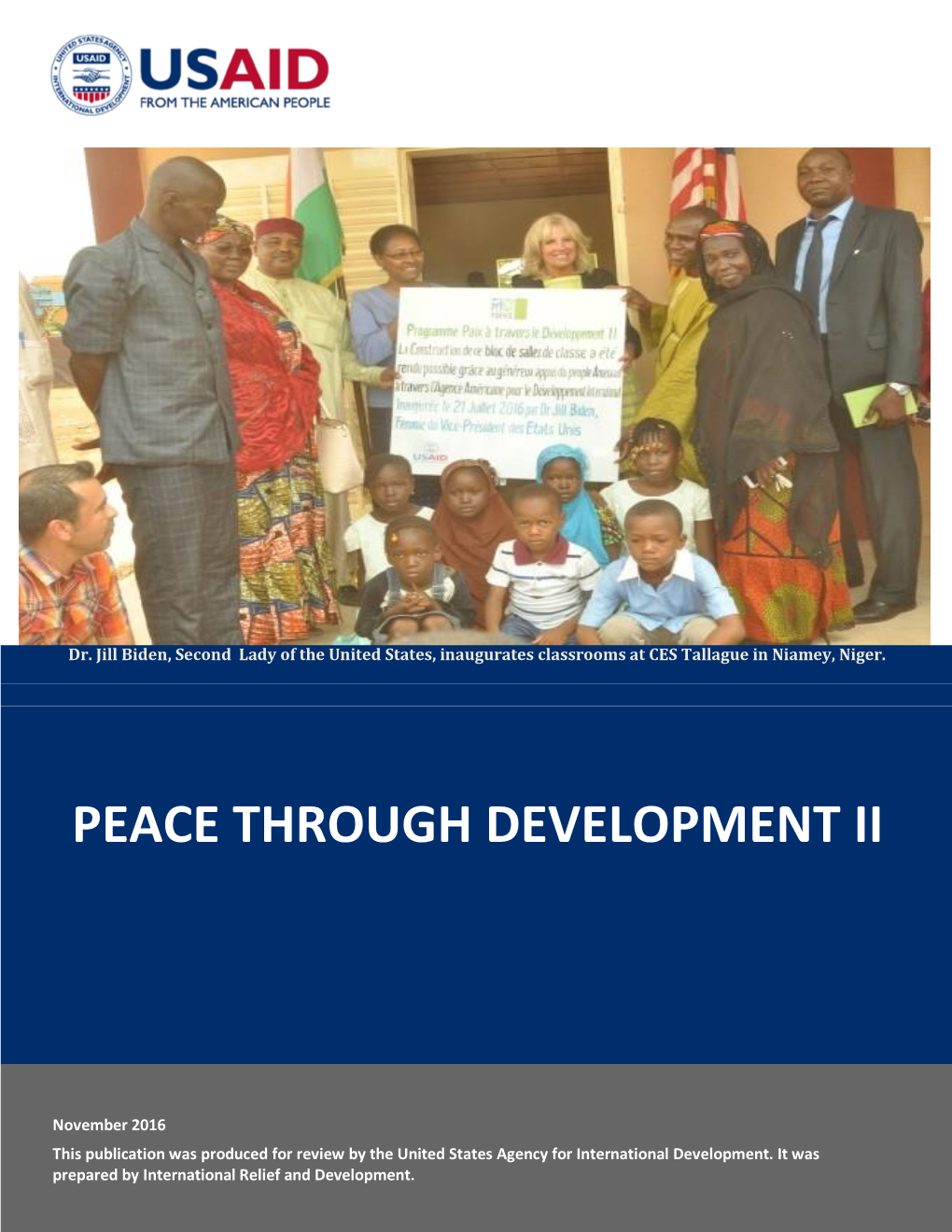 Peace Through Development Ii