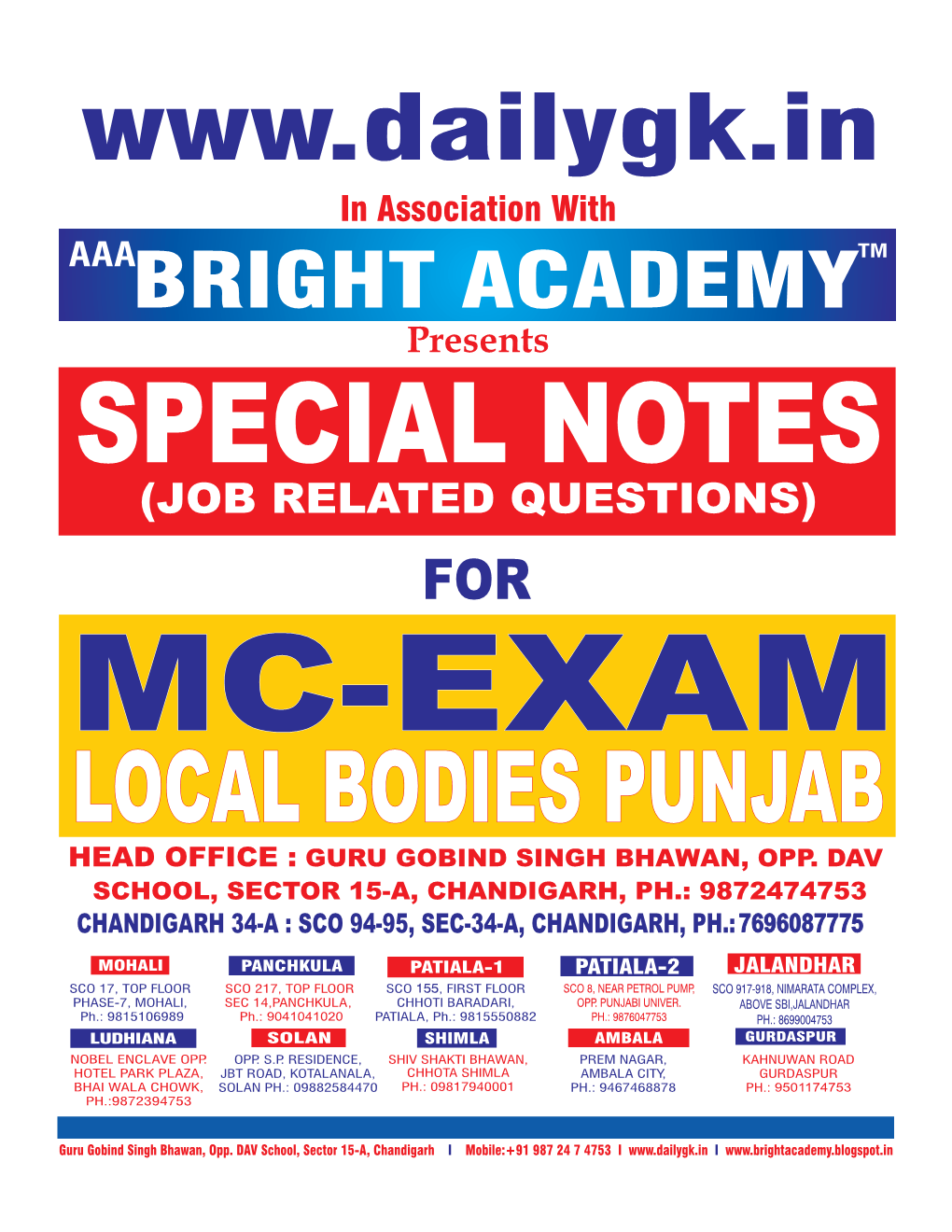 Local Bodies Punjab