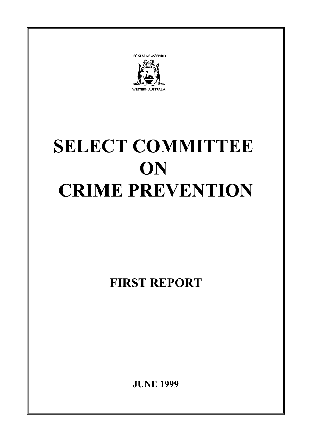 Select Committee on Crime Prevention
